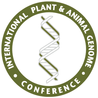 Logo of the Plant & Animal Genome Conference (PAG) in San Diego, USA